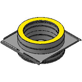Craft Profi опорная площадка сквозная (изол25)